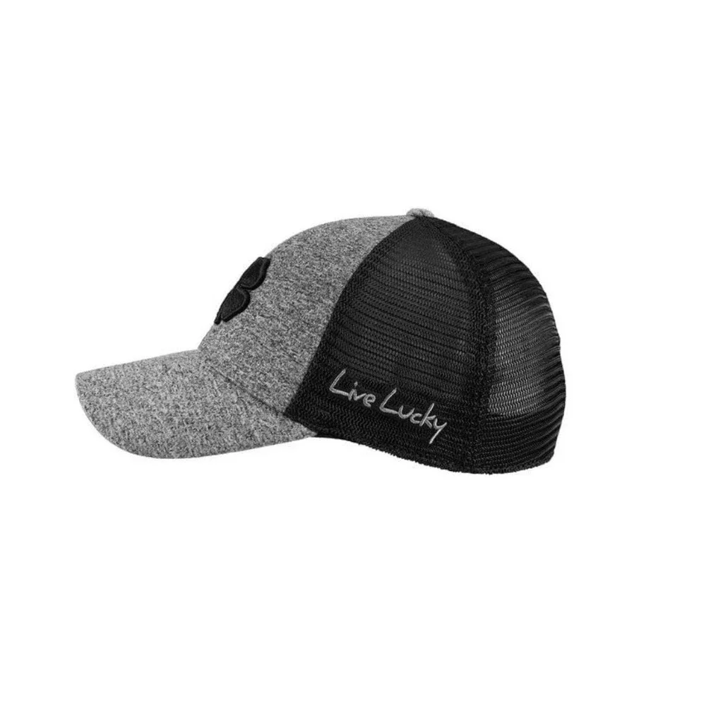Black Clover Fitted Golf Hat Sz S/M Blackgrey